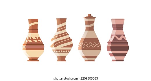 Olla or clay jar (a water pottery container from the Egyptian heritage made of clay)