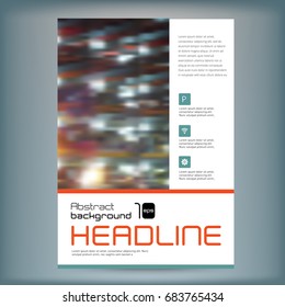  ollection set cover business brochure vector design, Leaflet advertising abstract background