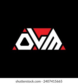 OLM triangle letter logo design with triangle shape. OLM triangle logo design monogram. OLM triangle vector logo template with red color. OLM triangular logo Simple, Elegant, and Luxurious design.
