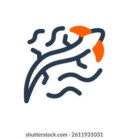 Olm for Wildlife Conservation Vector Icon