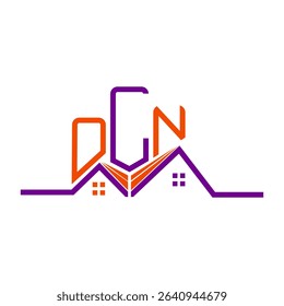 OLN Real State logo design, OLN simple and modern logo. OLN luxurious alphabet design  