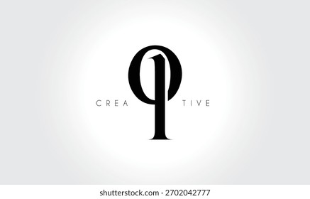 OLol Elegant Serif Monogram Logo – Luxury Lowercase Typographic Lettermark for Modern Branding