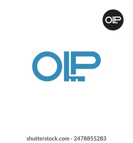 OLP Logo Letra Monograma Diseño