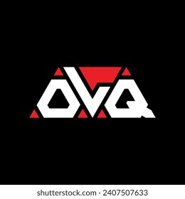 Diseño del logotipo de la letra del triángulo OLQ con forma de triángulo. Monograma de diseño del logotipo del triángulo OLQ. Plantilla de logotipo vectorial del triángulo OLQ con color rojo. Logotipo triangular OLQ Diseño sencillo, elegante y lujoso.