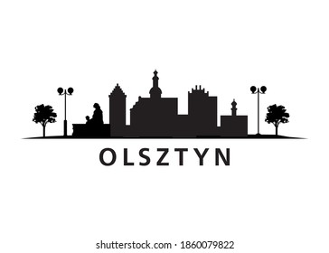 Olsztyn Skyline City Landscape in Poland