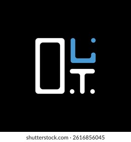 OLT letter logo creative design with vector graphic, OLT simple and modern logo. OLT luxurious alphabet design  