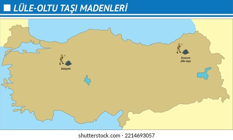 Türkiye Oltu Taşı Madenleri Harita, Coğrafya Haritaları, Madenler, Oltu Taşı Madenleri, Demir, Bakır Yatakları, Boksit, Bor, Alüminyum, Altın, Mermer, Krom, Kükürt, Nikel, Coğrafya Haritaları