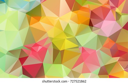 olygonal abstract background consisting of triangles blue color 