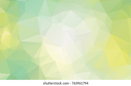 olygonal abstract background consisting of triangles blue color 
