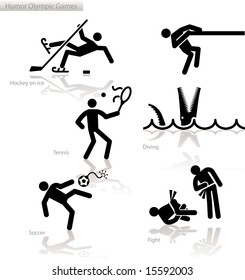 Olympic games see through an humor point of view