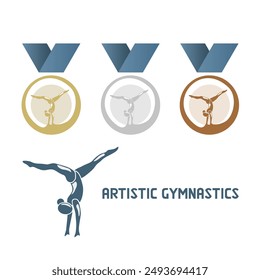 Olympic medals for artistic gymnastics