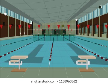 olympic size swimming pool contest