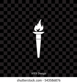 Olympic Torch flame icon