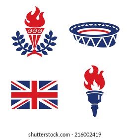 Olympics Color Icons