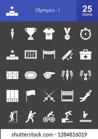 Olympics Glyph Icons