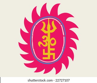 Om Aum Symbol