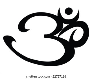 Om Aum Symbol