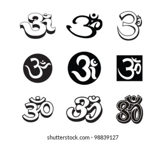 Om Aum Symbol