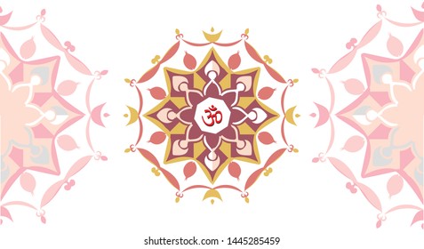 Om Design Art for Festival Background and posters