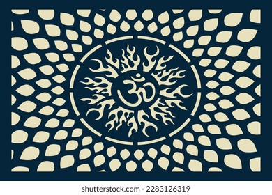 OM design concept for Temples, Houses and for interior works etc.