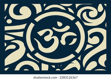 OM design concept for Temples, Houses and for interior works etc.