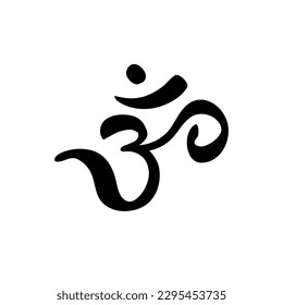 OM hand drawn Symbol of Hinduism