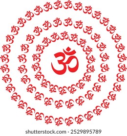 Símbolo de signo de om hindu lord shiva