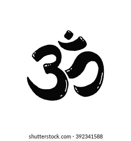 om icon. vector illustration