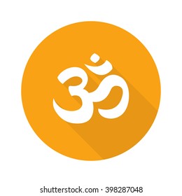 om icon. vector illustration