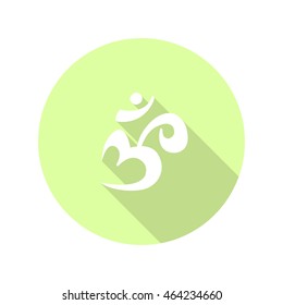 om icon. vector illustration