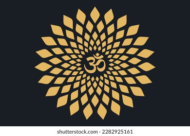 Diseño de Om Jali usado para templos, Mandir. Om acrílico jali, corian jali y mdf jali.