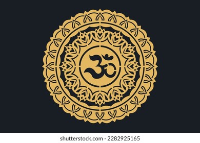 Om Jali design used for temples, Mandir. Om acrylic jali, corian jali and mdf jali.