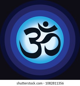 OM meditation Symbol