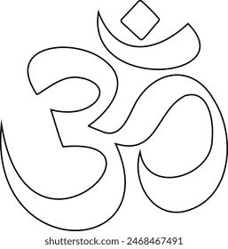 OM - Sacred sound, the primary mantra, the symbol of the divine trinity, the quintessence of the Word. The sound OM was the first manifestation of the creation of the Universe. 