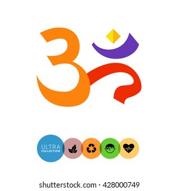Om Sign Icon