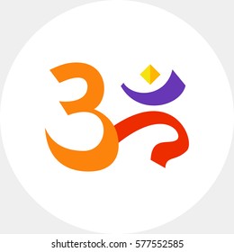 Om Sign Icon