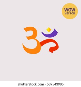 Om Sign Icon