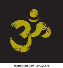 om sign and symbol. Vector eps 10