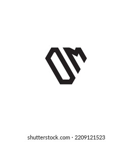 OM sport gym concept in high quality professional design that will print well across any print media