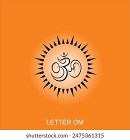 Om symbol, Om vector art, om poster, digital art, om icon symbol sign, and logo, vector background, vector art, and illustration