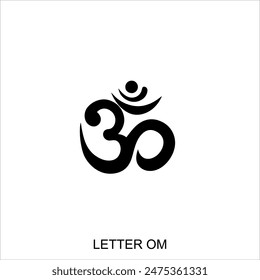 Om symbol, Om vector art, om poster, digital art, om icon symbol sign, and logo, vector background, vector art, and illustration
