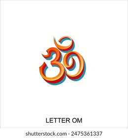 OM-Symbol, OM-Vektorgrafik, OM-Poster, Digitalgrafik, OM-Symbolzeichen und Logo, Vektorgrafik-Hintergrund, Vektorgrafik und Illustration