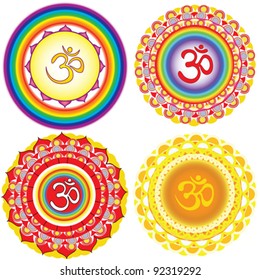 om symbol vector images
