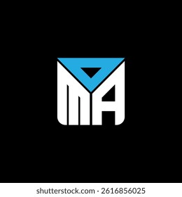 OMA letter logo creative design with vector graphic, OMA simple and modern logo. OMA luxurious alphabet design  