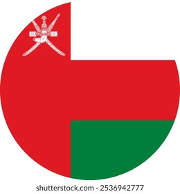 Bandeira do Círculo de Omã, Bandeira do Círculo de Omã, Imagens Vetoriais