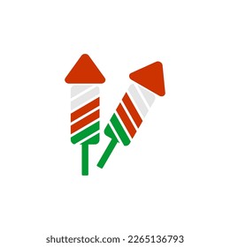Juego de iconos de banderas de Omán, símbolo del vector del símbolo del día de la independencia de Omán