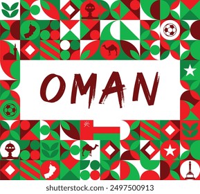 Oman Independence Day Banner Design