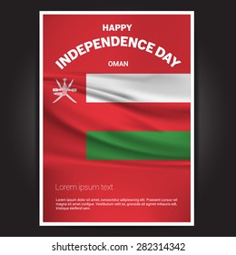 Oman Independence Day poster