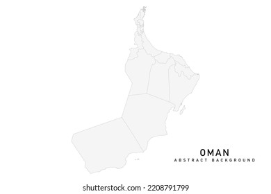 Oman Map World Map International Vector Stock Vector (Royalty Free ...