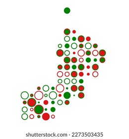Silhouette Pixeldiagramm